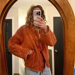 Free People Dolman Quilted Jacket
